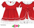 Christmas Rose Swing back Twirl dress : ETA October