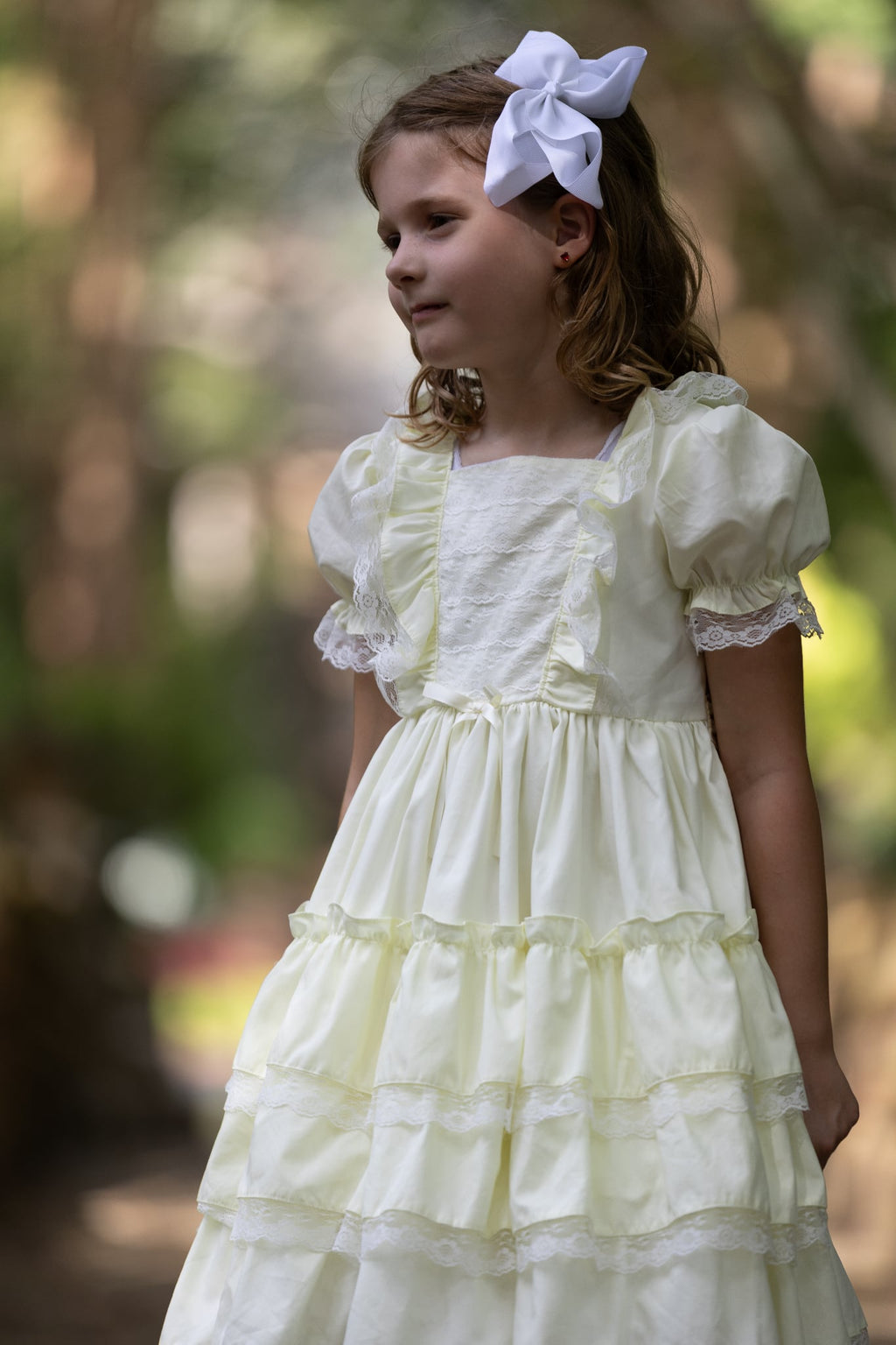 Ray of Sunshine: Yellow Twirl Dress