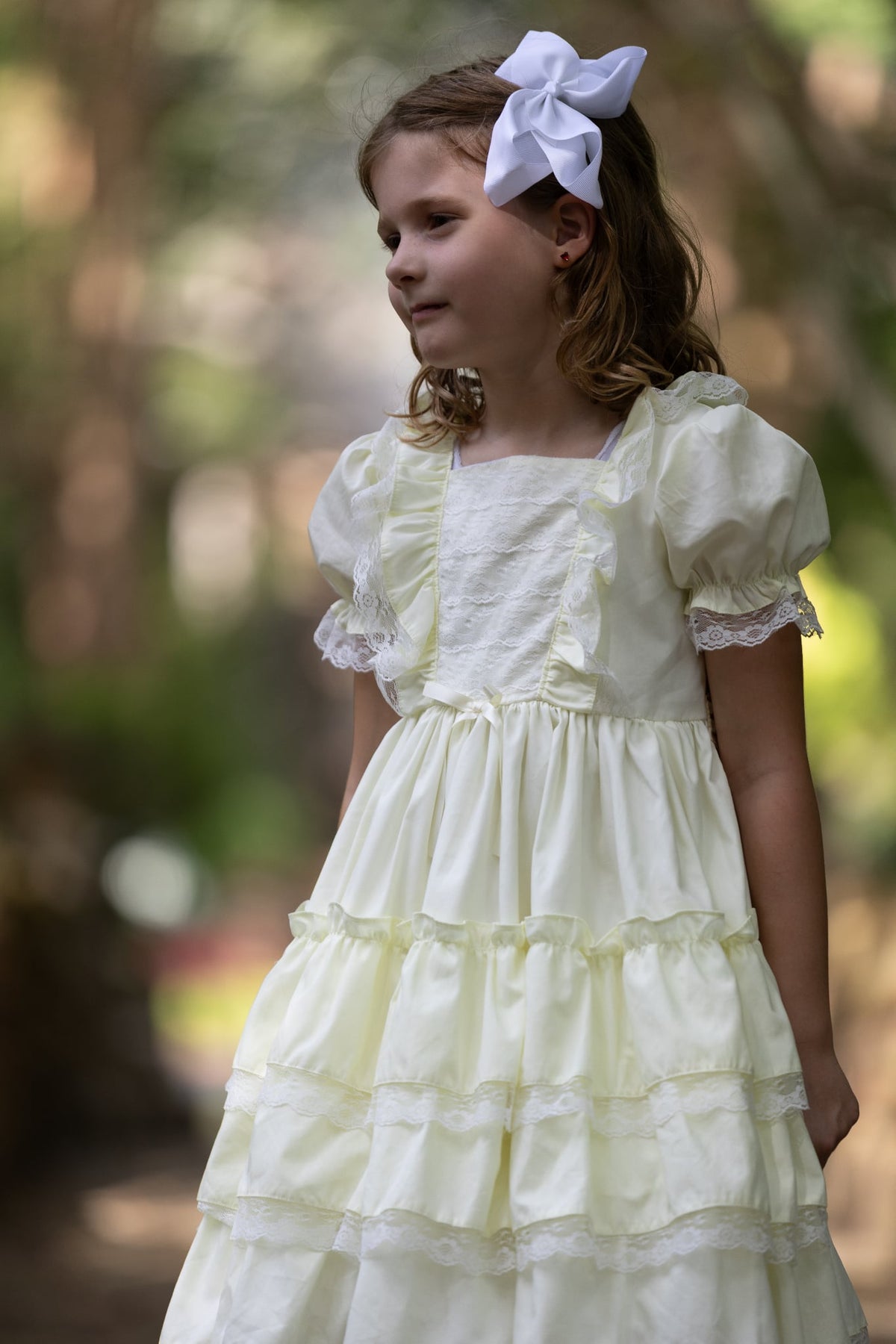 Ray of Sunshine: Yellow Twirl Dress