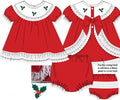 Holly Berry Bloomer set : ETA October
