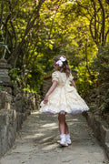 Ray of Sunshine: Yellow Twirl Dress