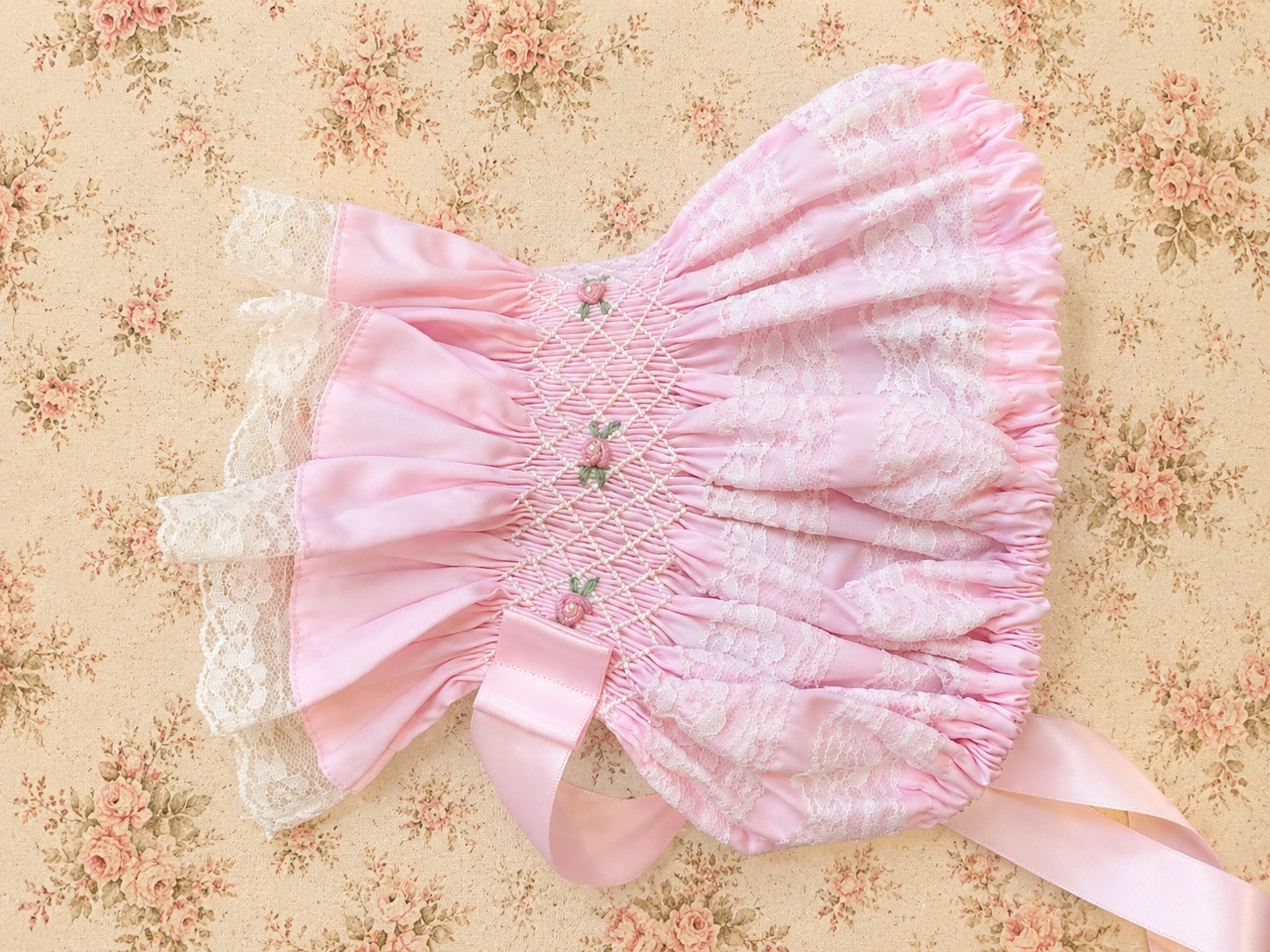 Pretty In Pink: Pink Smocked Bonnet (ETA December )
