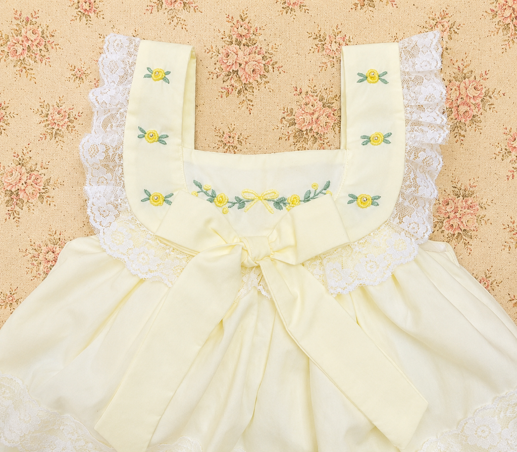 Ray of Sunshine: Yellow Diaper Cover Set