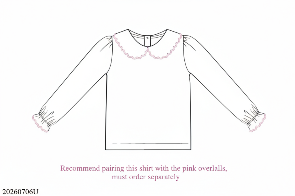Rosie Pearl Heirloom Overalls: ( this will be quilted or 100% cotton woven and lined TBA) ETA Jan