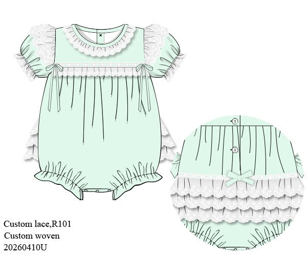 Mint to Be collection: Mint green Heirloom bubble- ETA August