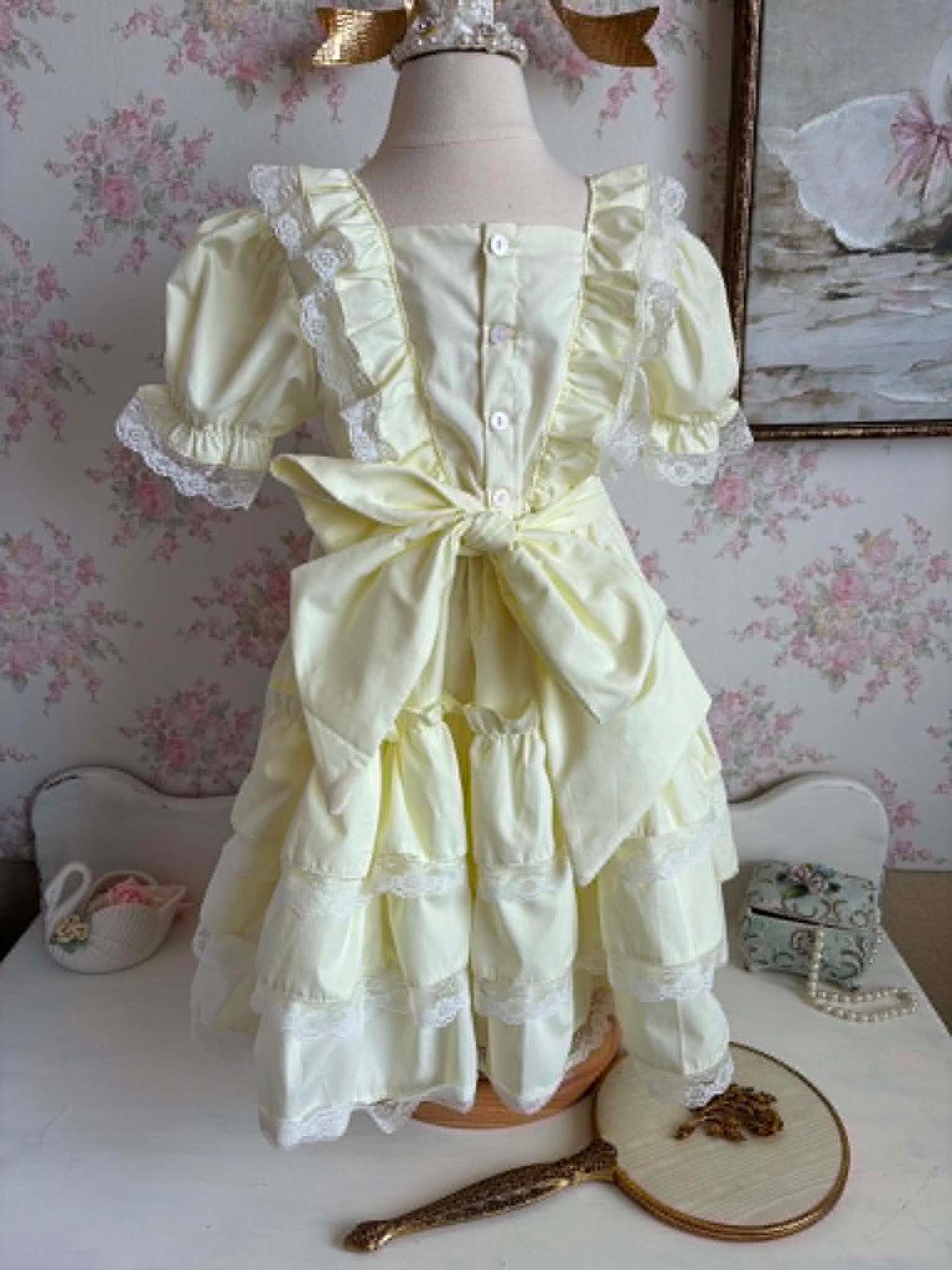 Ray of Sunshine: Yellow Twirl Dress