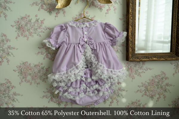 Lavender Lullaby Swing back bloomer set
