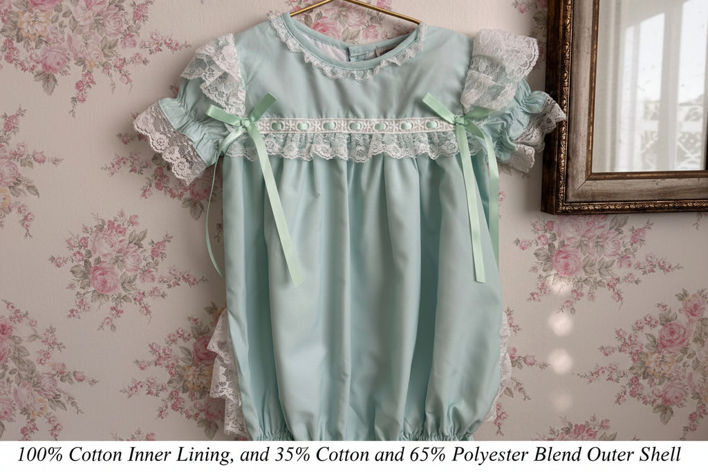 Mint to Be Heirloom Frilly bubble