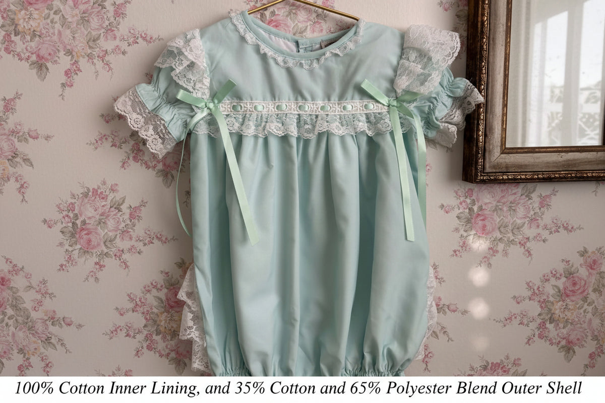 Mint to Be Heirloom Frilly bubble