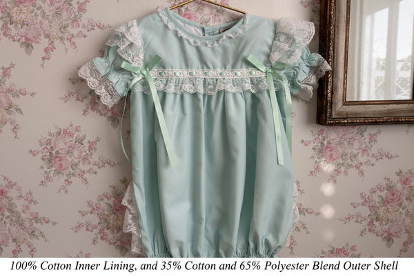 Mint to Be Heirloom Frilly bubble