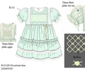 MInt to be collection: Mint Smocked Twirl dress- ETA August
