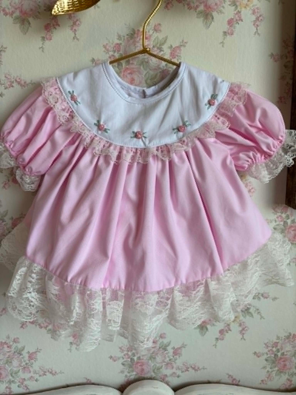 Pretty In Pink: Swing Back Diaper Set