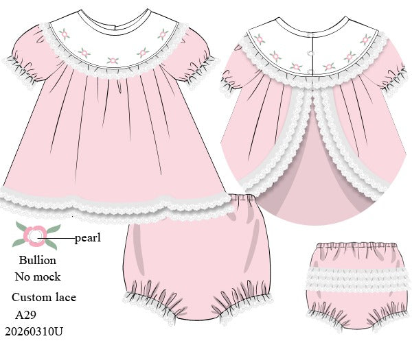 Pretty In Pink: Swing Back Diaper Set ETA June