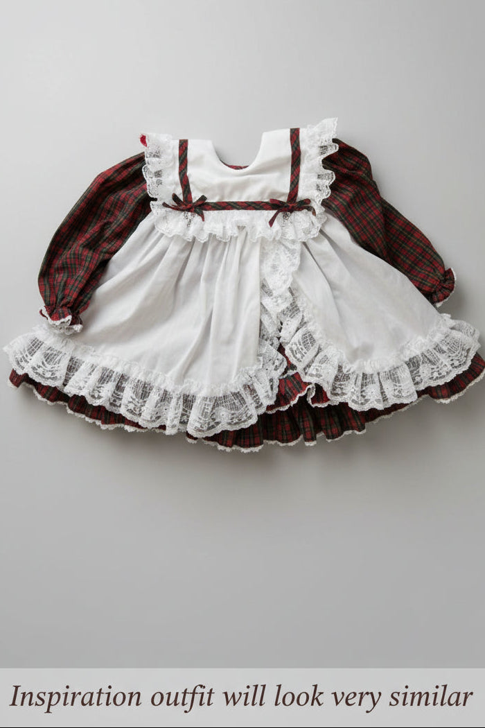 Christmas Plaid Side Swing Twirl dress: ETA October