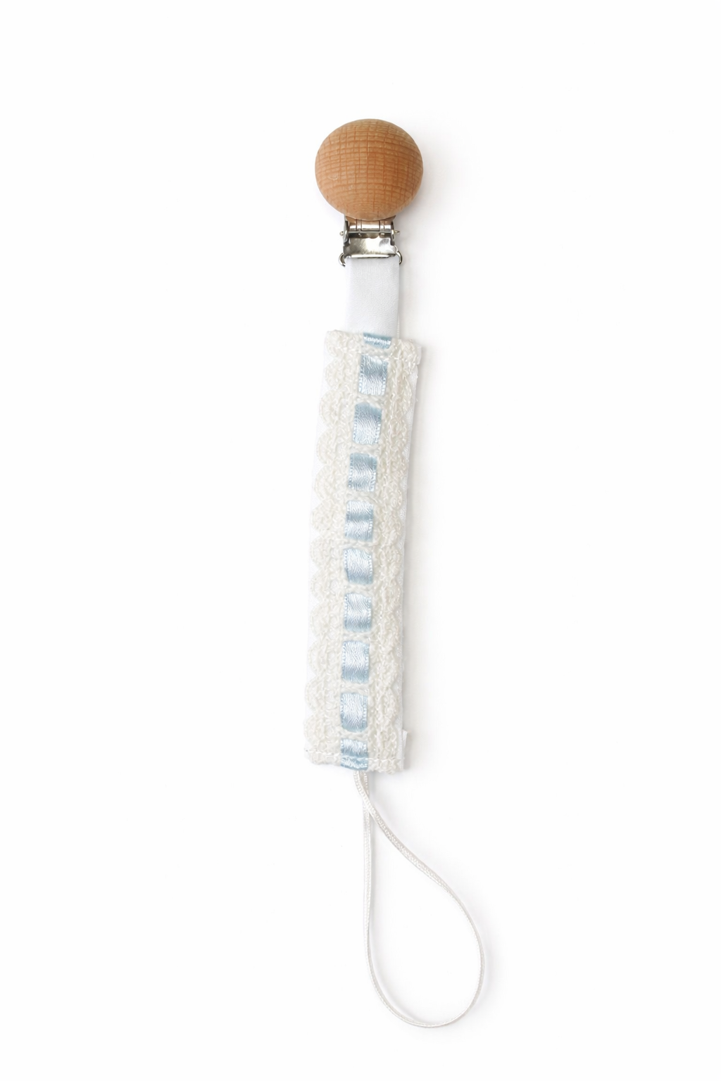 Heirloom Lace Pacifier Clip <3