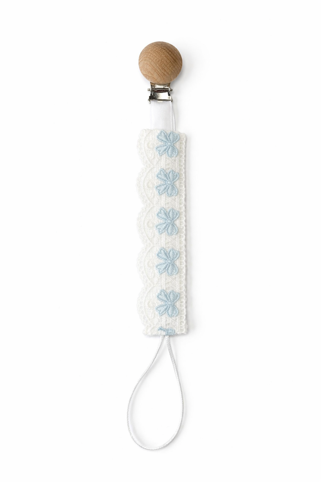 Heirloom Lace Pacifier Clip <3