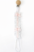 Heirloom Lace Pacifier Clip <3